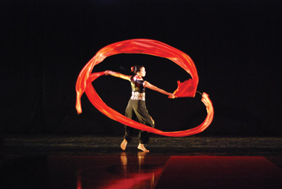 dancer at National Taiwan Sport University