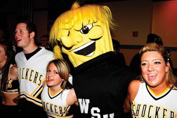 Shockers at MVC Rally