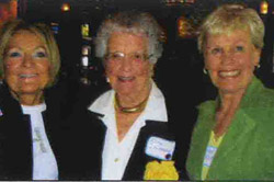 Phyllis Hampel, Ruth Lawrence and Martha Stevens