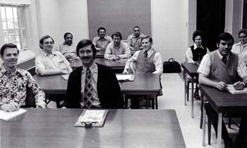 WSU's first physician assistant class in 1973