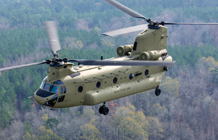 Chinook helicopter