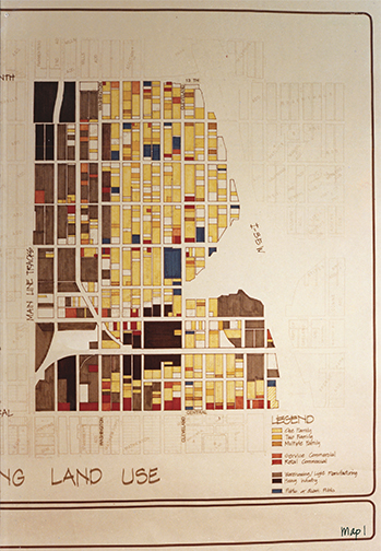 Map of McAdams neighborhood