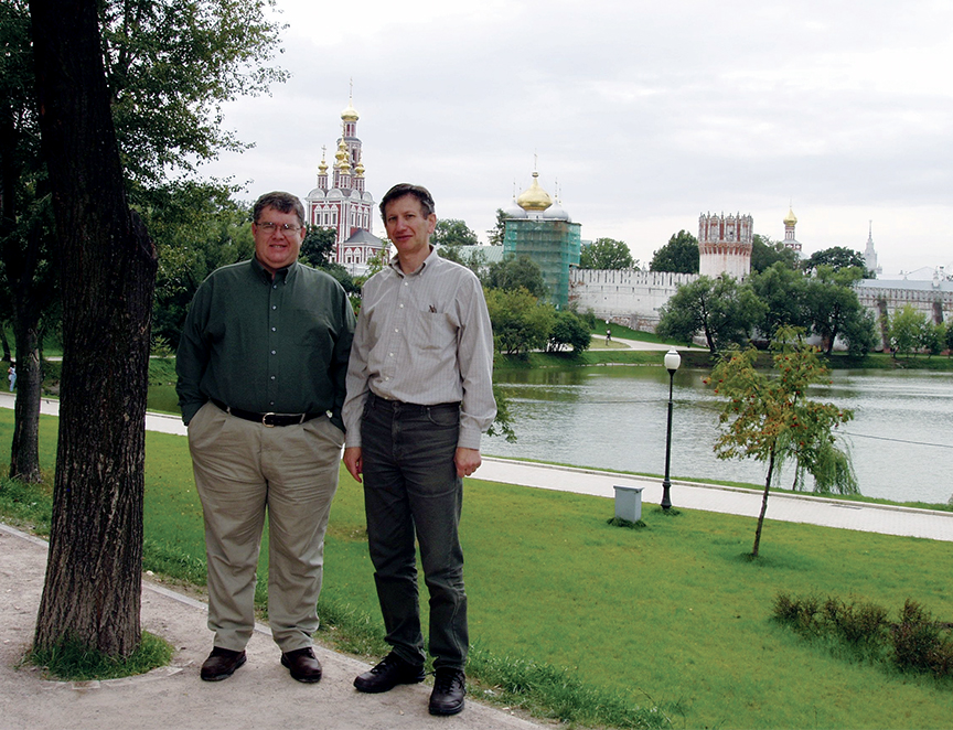 Ken Gage and Michael Kosoy in Moscow