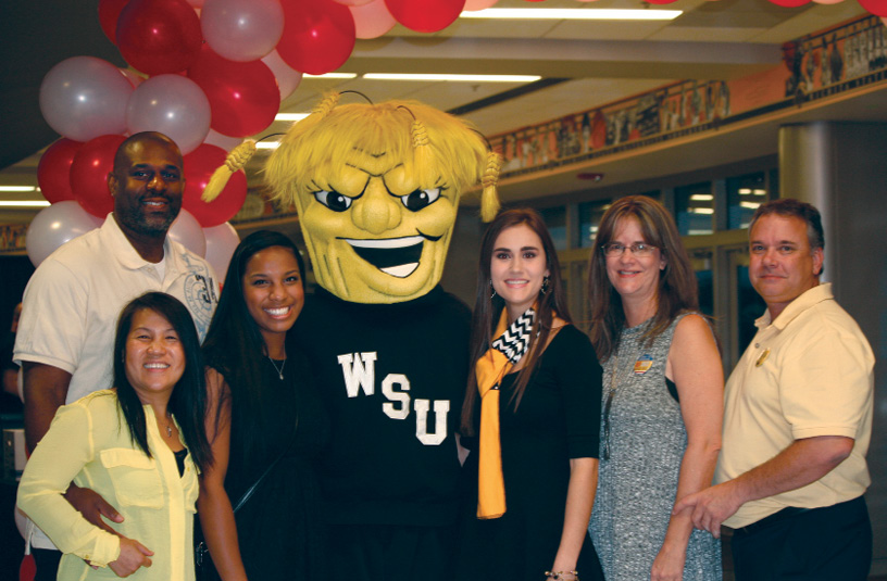 WuShock and scholarship recipients 