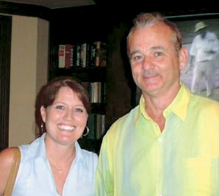 Nikki Epley and Bill Murray