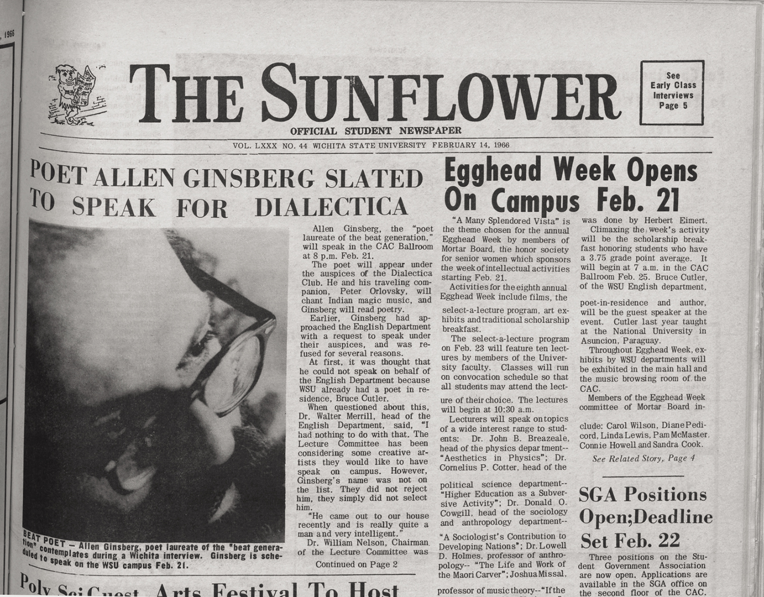 The Sunflower student newspaper